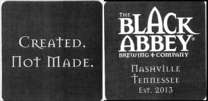 beer coaster from Blackberry Farm Brewery ( TN-BLKA-9 )