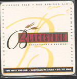 beer coaster from Blues City Brewing Co. ( TN-BLST-1 )