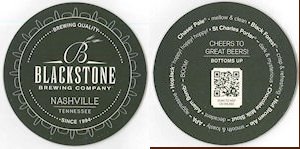 beer coaster from Blues City Brewing Co. ( TN-BLST-6 )