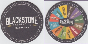 beer coaster from Blues City Brewing Co. ( TN-BLST-7 )