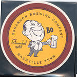 beer coaster from Bold Patriot Brewing Co. ( TN-BOHN-5 )