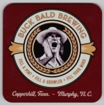 beer coaster from Calfkiller Brewing Co. ( TN-BUCK-1 )