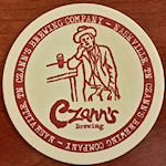 beer coaster from Depot Street Brewing ( TN-CZAN-1 )