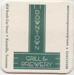 beer coaster from Dynamo Brewing & Beverage ( TN-DOWN-2 )