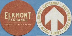 beer coaster from Elst Brewing Co. ( TN-ELKM-1 )