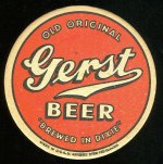 beer coaster from Wiseacre Brewing Co ( TN-GER-1 )