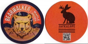 beer coaster from Jig Head Brewing Co.  ( TN-JACA-2 )