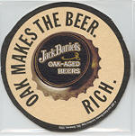 beer coaster from Jackalope Brewing Co.  ( TN-JDAN-8 )