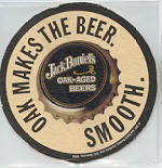 beer coaster from Jackalope Brewing Co.  ( TN-JDAN-9 )