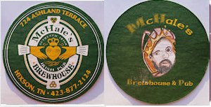 beer coaster from Meddlesome Brewing Company ( TN-MCHL-1 )