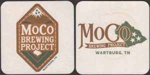 beer coaster from Monkey Town Brewing ( TN-MOCO-1 )