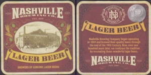 beer coaster from New Heights Brewing Co. ( TN-NASH-2 )