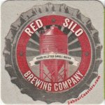 beer coaster from Rocky River Brewing ( TN-REDS-4 )