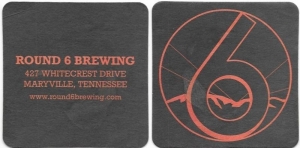 beer coaster from Saw Works Brewing ( TN-ROUN-1 )