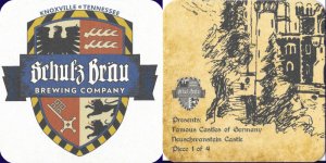 beer coaster from Smith & Lentz Brewing Company ( TN-SBB-1 )