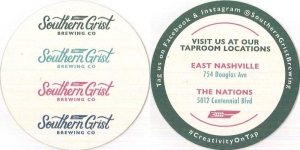 beer coaster from Star Spangled Brewing Company, The ( TN-SOGR-4 )