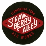 beer coaster from TailGate Brewery ( TN-STRA-3 )