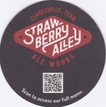 beer coaster from TailGate Brewery ( TN-STRA-4 )