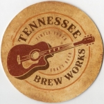 beer coaster from Tennessee Brewing Co ( TN-TBW-2 )