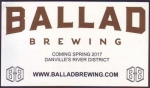 beer business card from Bardo Rodeo ( VA-BALL-BIZ-1 )