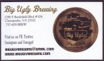 beer business card from Bike TrAle Brewing ( VA-BGUG-BIZ-1 )
