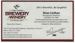 beer business card from Federal Hill Brewing Co ( VA-FARM-BIZ-2 )