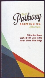 beer business card from Patch Brewing Company ( VA-PARK-BIZ-3 )