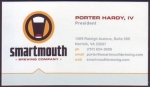 beer business card from Solace Brewing Co.  ( VA-SMRT-BIZ-1 )