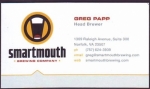 beer business card from Solace Brewing Co.  ( VA-SMRT-BIZ-2 )