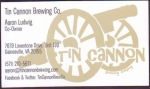 beer business card from Tradition Brewing Co. ( VA-TINC-BIZ-3 )