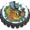 beer crown cap from Selvedge Brewing ( VA-RUST-CAP-1 )