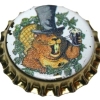 beer crown cap from Selvedge Brewing ( VA-RUST-CAP-2 )