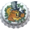 beer crown cap from Selvedge Brewing ( VA-RUST-CAP-3 )