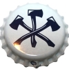 beer crown cap from Three Roads Brewing Company ( VA-THRN-CAP-2 )