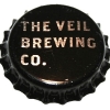 beer crown cap from Vibrant Shore Brewing Company ( VA-VEIL-CAP-1 )