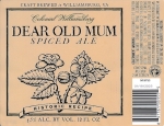beer label from Alexandria  Beverage Co. ( VA-ALEW-LAB-1 )