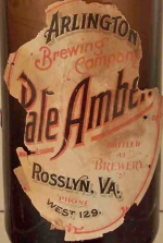 beer label from Armed Forces Brewing Company ( VA-ARLI-LAB-2 )