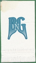 beer napkin from Bold Mariner Brewing Co. ( VA-BLGD-NAP-2 )