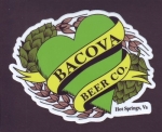 beer sticker from BadWolf Brewing ( VA-BACO-STI-1 )