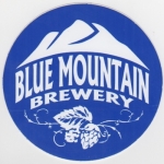 beer sticker from Blue Muse Restaurant & Brewery ( VA-BLUE-STI-1 )