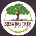 beer sticker from Broken Window Brewing Company ( VA-BREW-STI-1 )