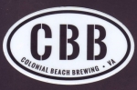 beer sticker from Commonwealth Brewing Co. ( VA-COLO-STI-1 )