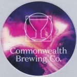 beer sticker from Consumers Brewing Co.  ( VA-COMW-STI-2 )
