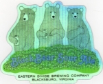 beer sticker from Eavesdrop Brewery ( VA-EAST-STI-2 )