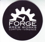 beer sticker from Founders Restaurant & Brewing ( VA-FORG-STI-1 )