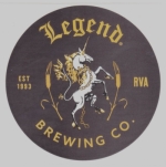 beer sticker from Lickinghole Creek Craft Brewery ( VA-LEG-STI-10 )