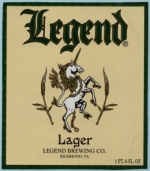 beer sticker from Lickinghole Creek Craft Brewery ( VA-LEG-STI-8 )
