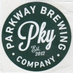 beer sticker from Patch Brewing Company ( VA-PARK-STI-1 )