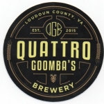 beer sticker from Queen City Brewing Co.  ( VA-QUAT-STI-1 )
