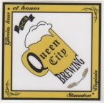beer sticker from Random Row Brewing Co ( VA-QUEN-STI-1 )